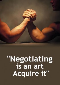 negotiating
